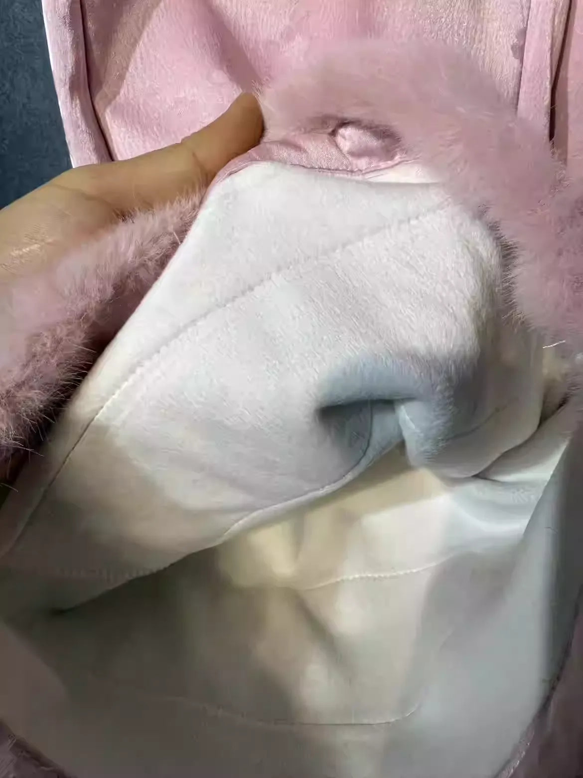 Elegant Silk Jacquard Wide Leg Pants