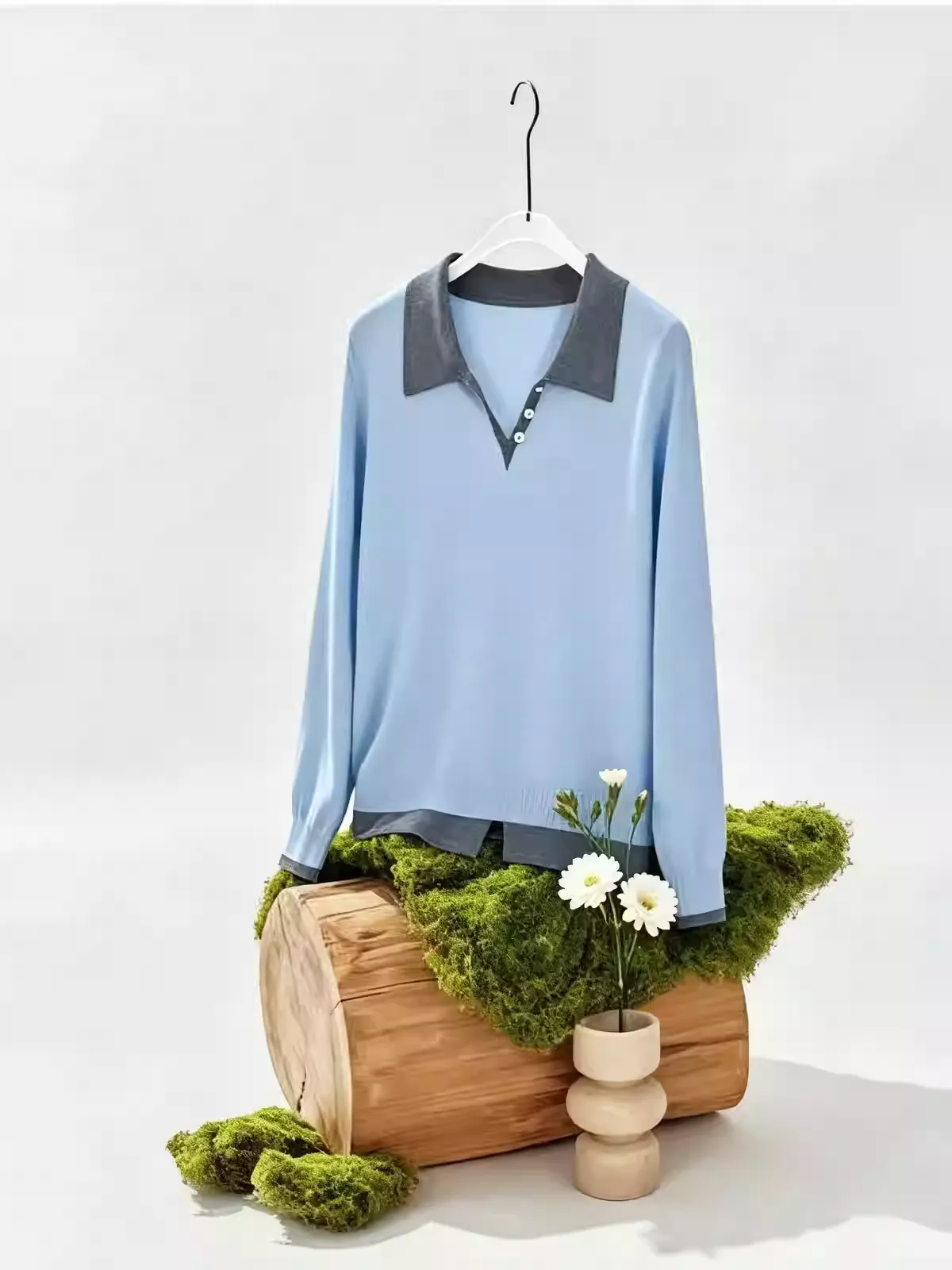 Plus Size New Versatile Knit Top