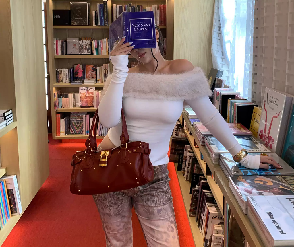 Trendy Sexy German Velvet Knit Top