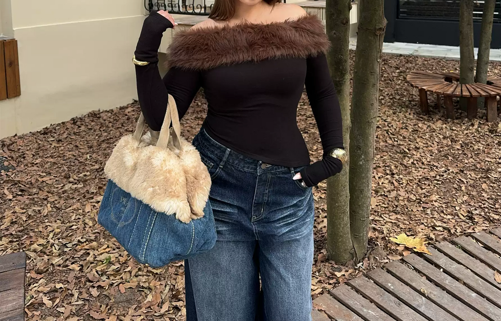 Trendy Sexy German Velvet Knit Top