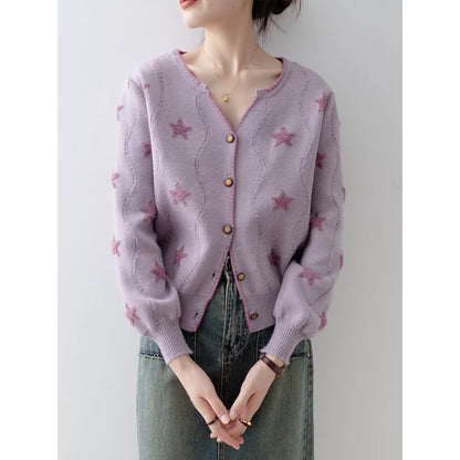 Women's New Arrival Lazy Style Knit Sweater - Versatile