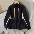 Plus Size Women's Double-Faced Wool Coat