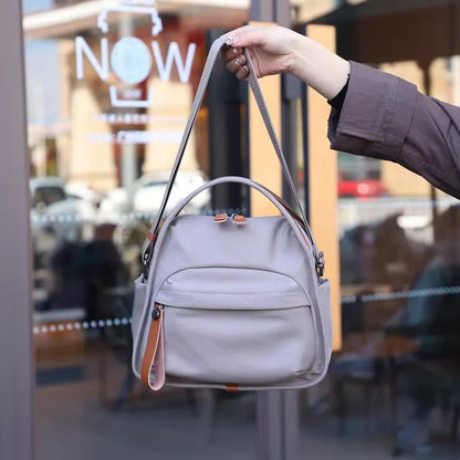 Versatile Oxford Cloth Top Handle Bag Lightweight for Daily & Travel Use