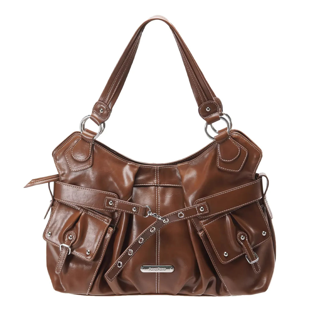 Large Capacity Soft Underarm Tote Bag