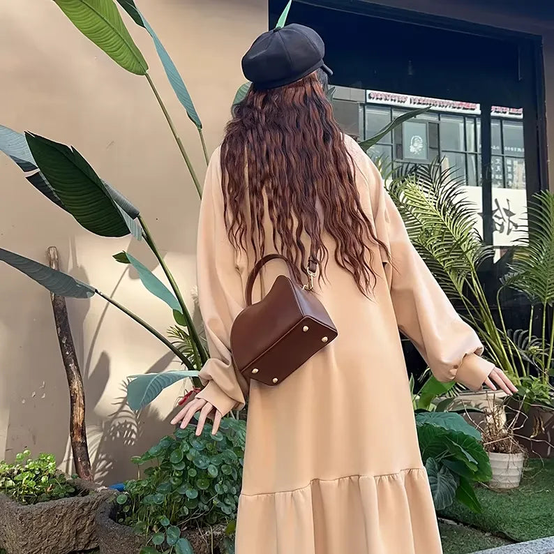 Plus Size Relaxed Fit Maxi Dress, Flattering & Tummy Hide