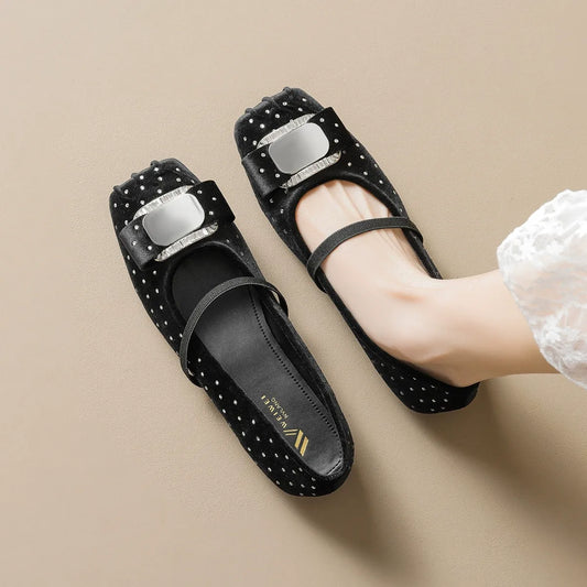 Mary Jane flat shoes