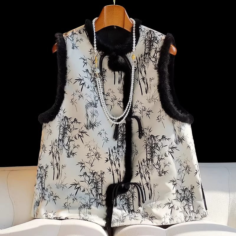 Winter Faux Mink Fur Warm Vest