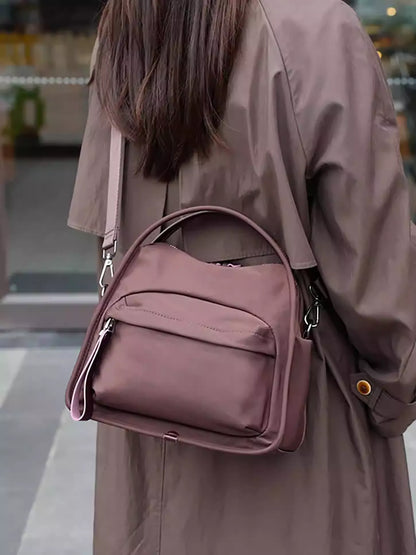 Versatile Oxford Cloth Top Handle Bag Lightweight for Daily & Travel Use