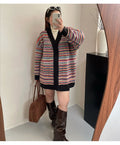 Oversized Knitted Sweater Jacket
