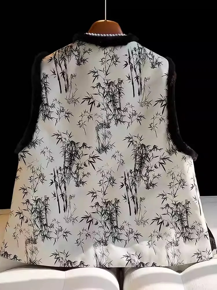 Winter Faux Mink Fur Warm Vest