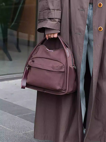 Versatile Oxford Cloth Top Handle Bag Lightweight for Daily & Travel Use