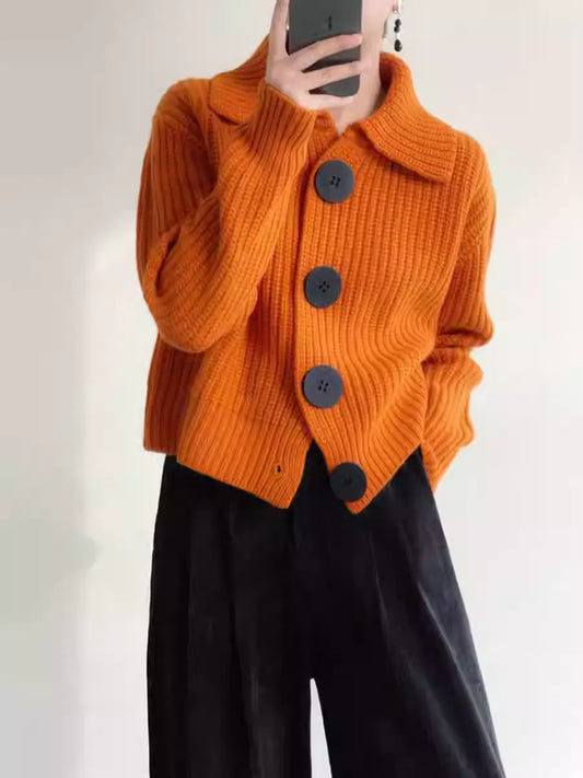 2026 Christmas New Year Red Cardigan Women Soft Fall Winter Outerwear