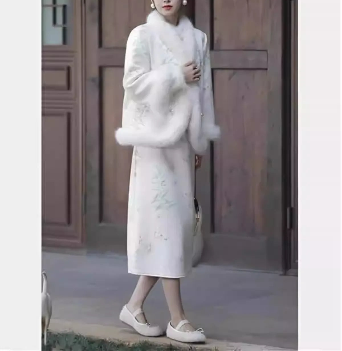 Chinese style Tang suit modified cheongsam dress