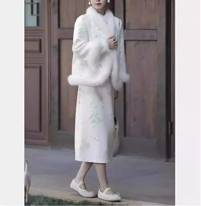 Chinese style Tang suit modified cheongsam dress