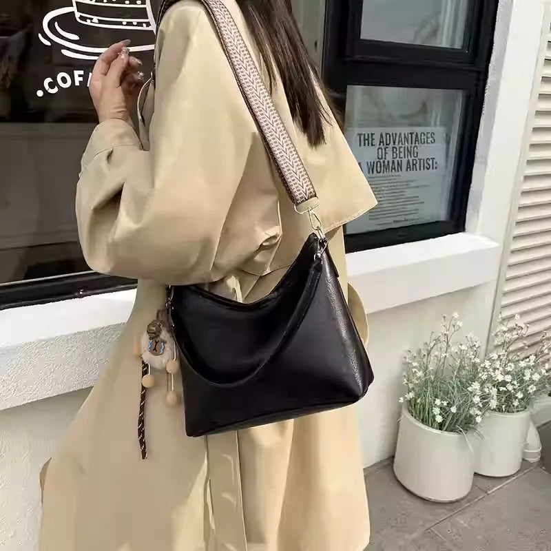 Luxury Minimalist Shoulder Tote Bag Large Capacity Commute Work Travel Tote