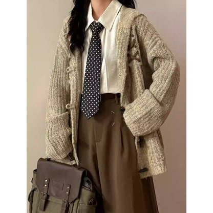 Women's Artistic Starry Sky Oil Painting Playful Print Cardigan Jacket New Arrival