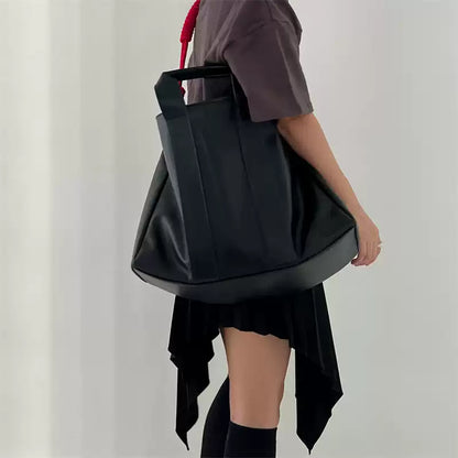 Women's Thick Braided Rope Strap Tote Bag – Spacious Versatile Everyday Bag