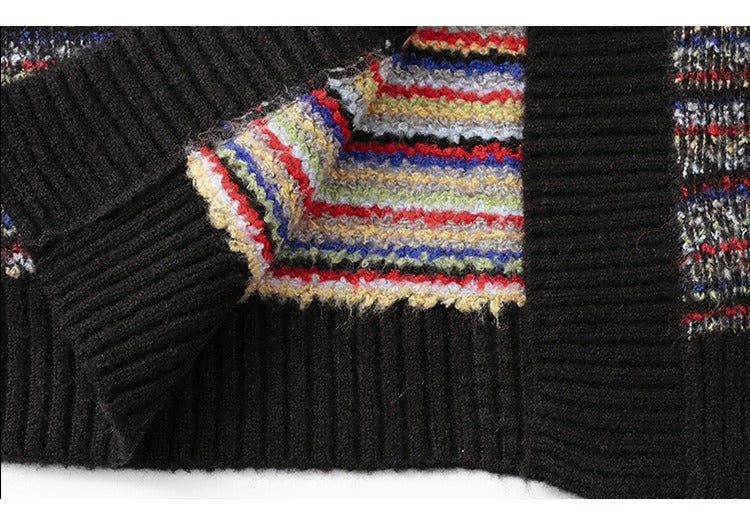 Oversized Knitted Sweater Jacket