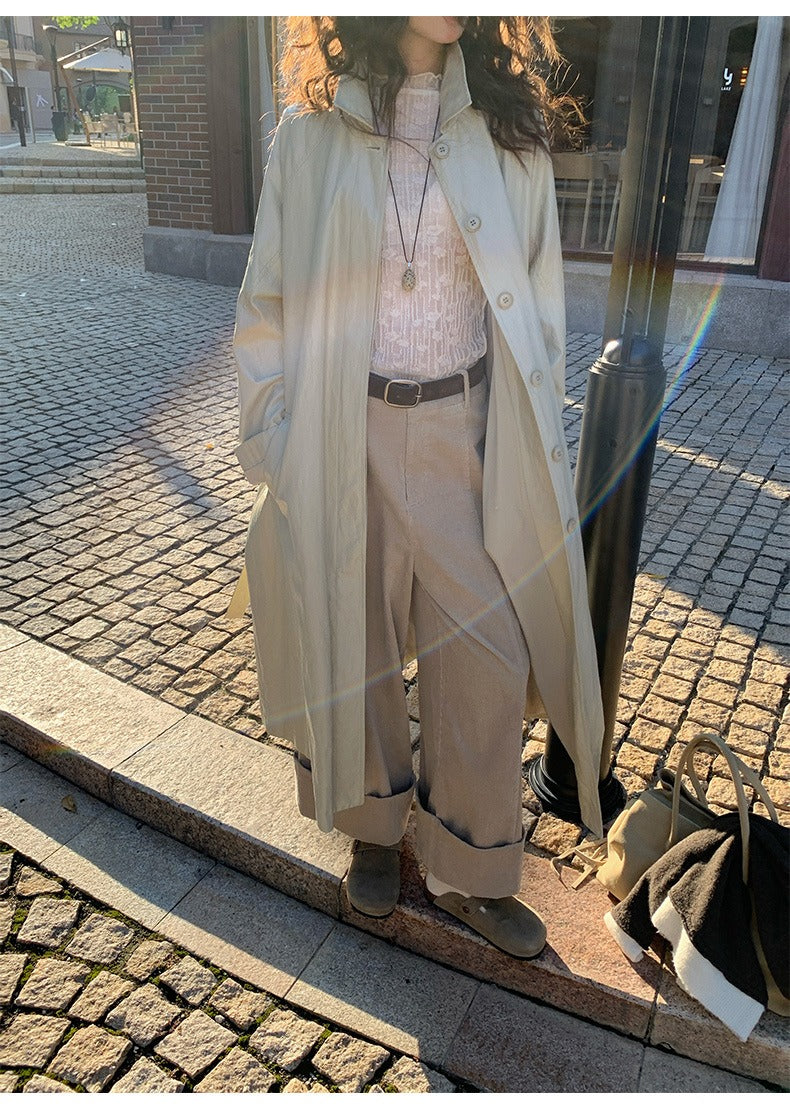 Straight Wide Leg Pants