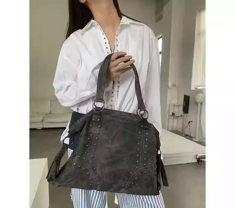 Embellished Eye-catching Niche Shoulder  Underarm Bag