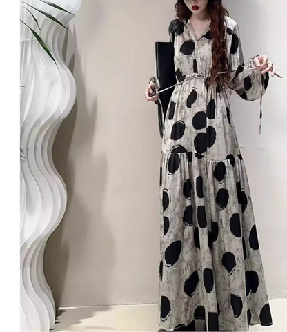 Plus Size Flattering Ankle Length Dress