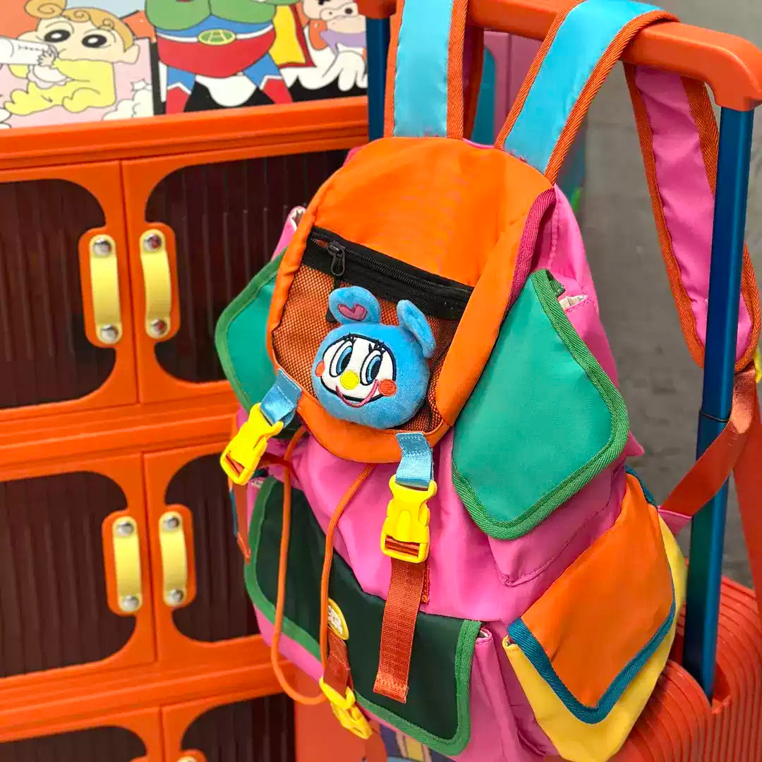 New Multi-Pocket Backpack  Minimalist Large-Capacity School Bag