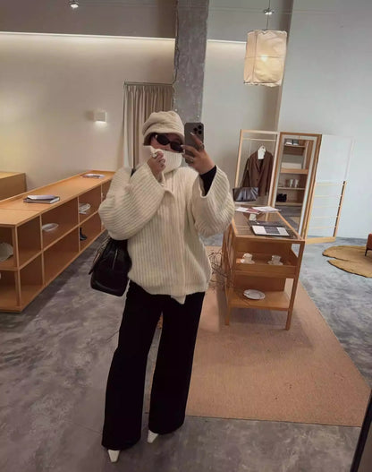 Plus Size High-Shape 4-Way Stretch Straight Jeans