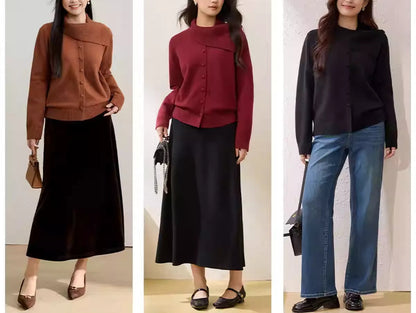 Plus Size 2026 Spring Neo-Chinese Elegant Blouse