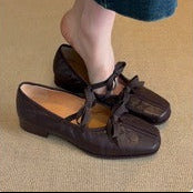 Women's Genuine Leather French Ballet Flats