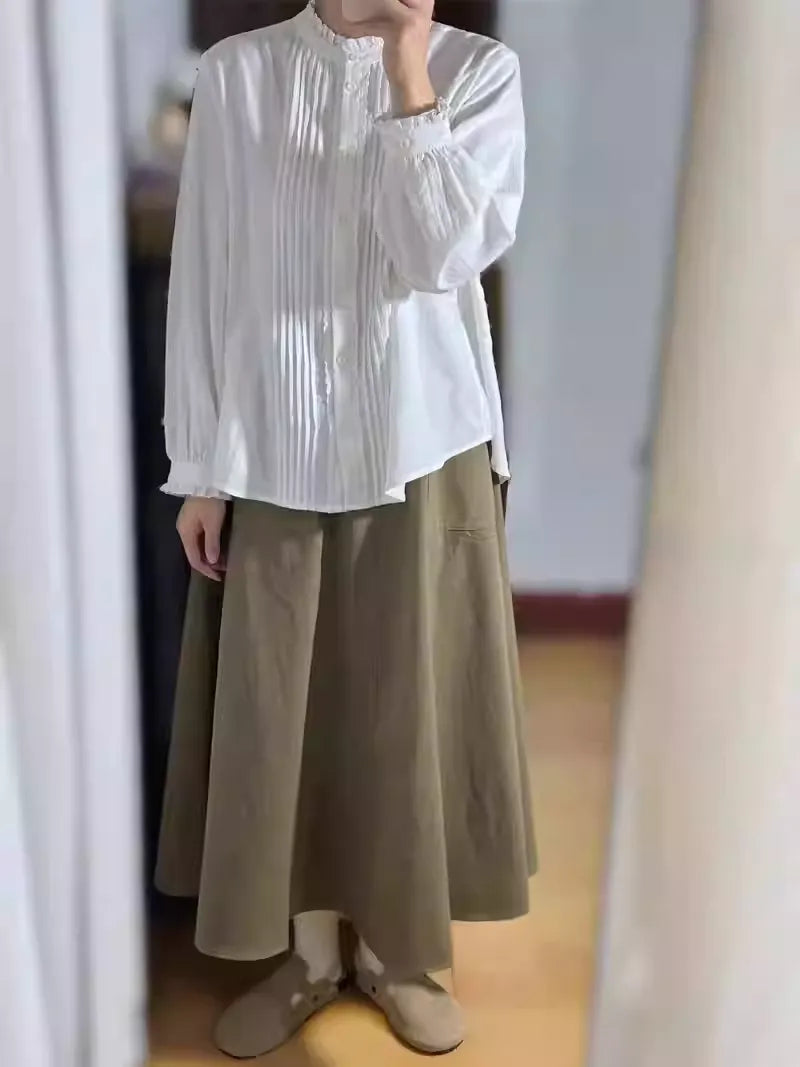 100% Cotton New Chinese Style Spring Women's Top