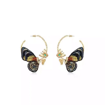 New Chinese Style Embroidered Earrings