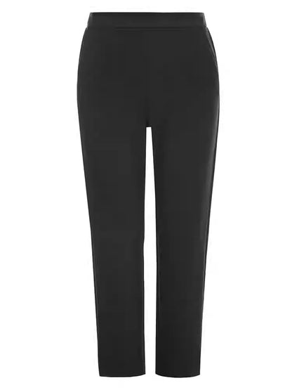 Plus Size 2026 New Spring Slim Straight Office Pants
